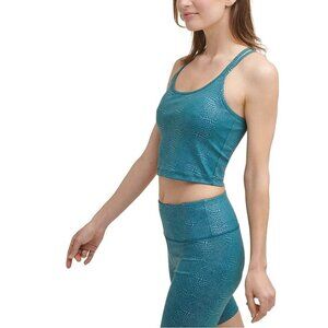 Calvin Klein Performance Tank Top Womens XS Printed Strappy Back Top Padded $49
